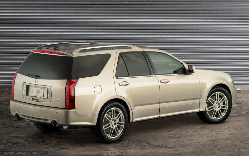 beige cadillac suv