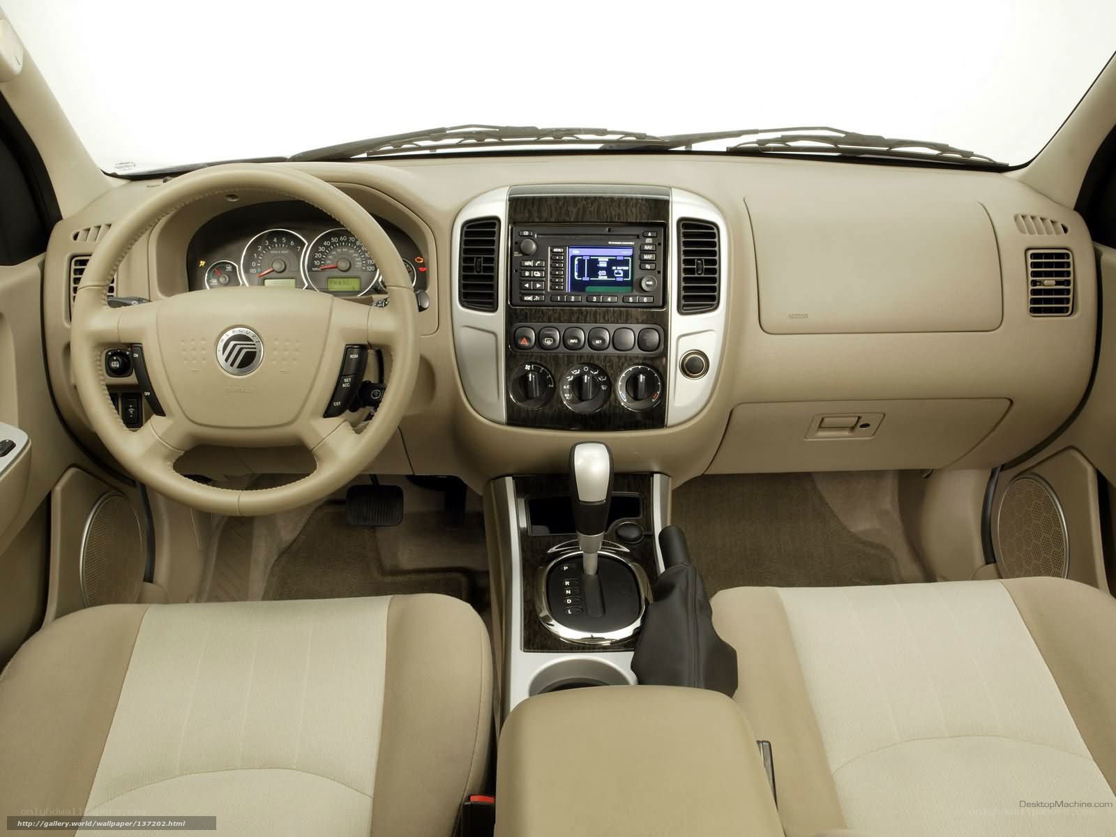 beige car interior dashboard