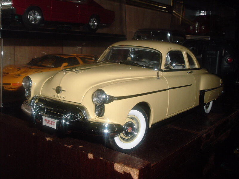 Beige Classic Car Model