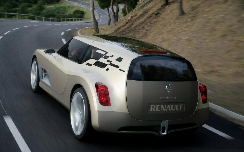 Beige Concept Car — Dynamic