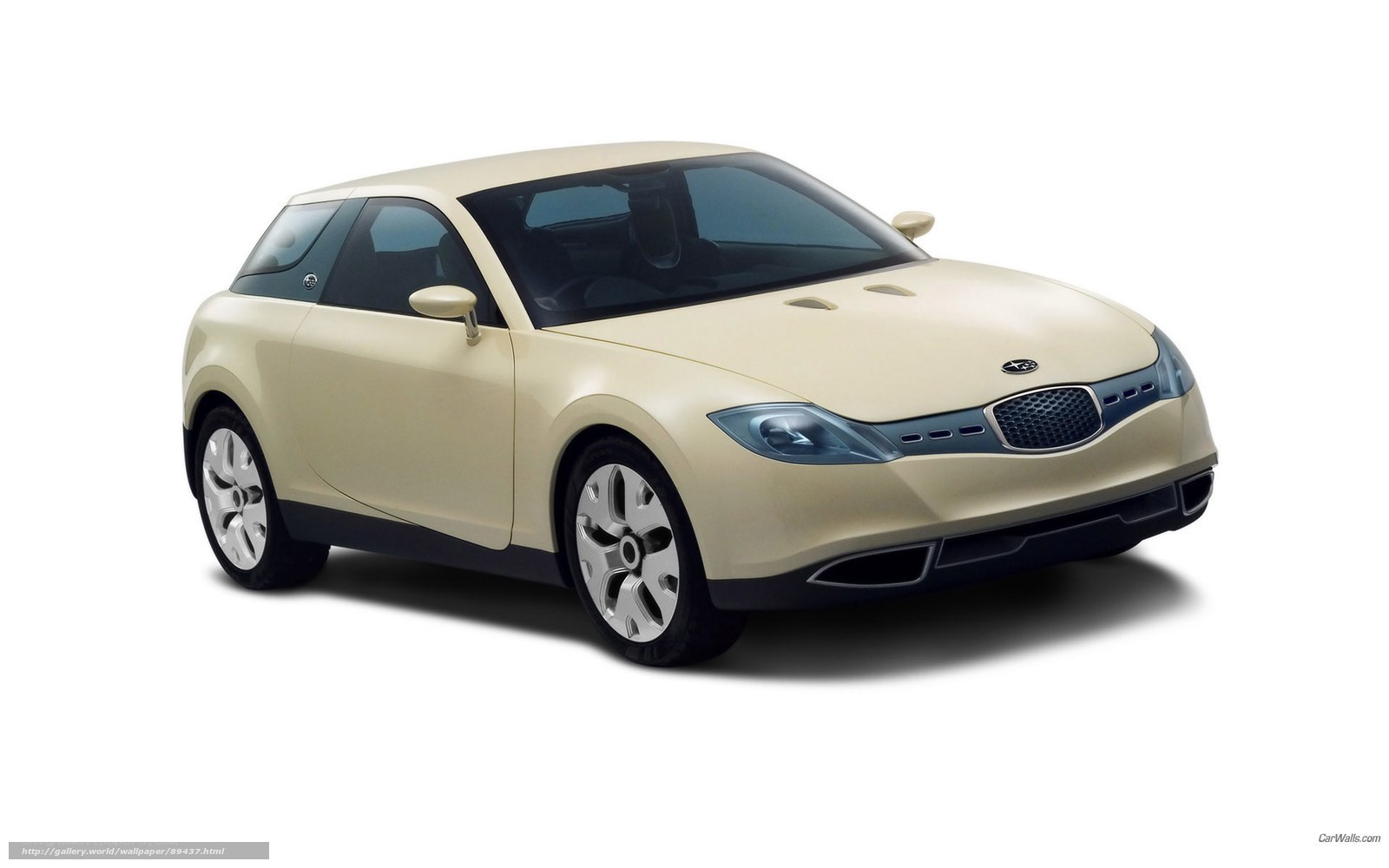 Beige concept car