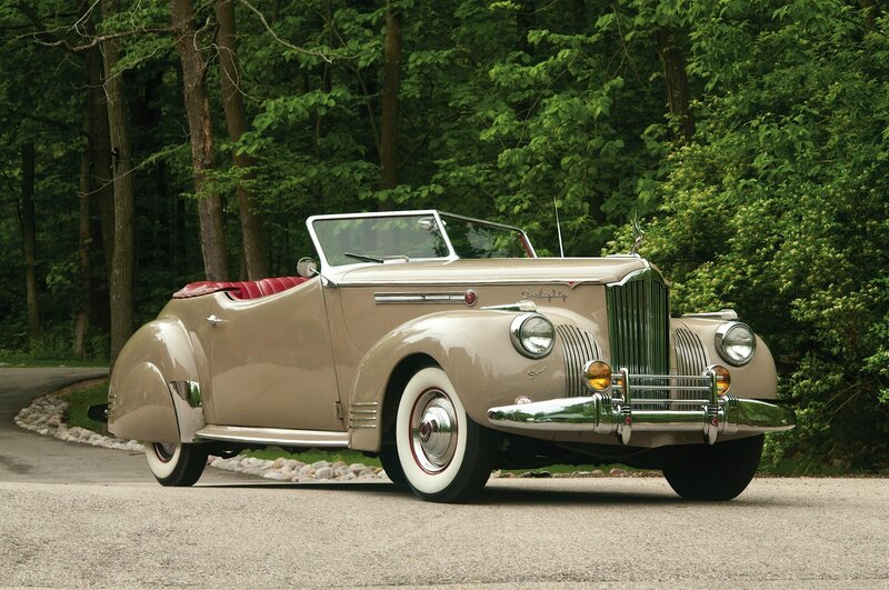 Beige Convertible Car — Serene, Afternoon