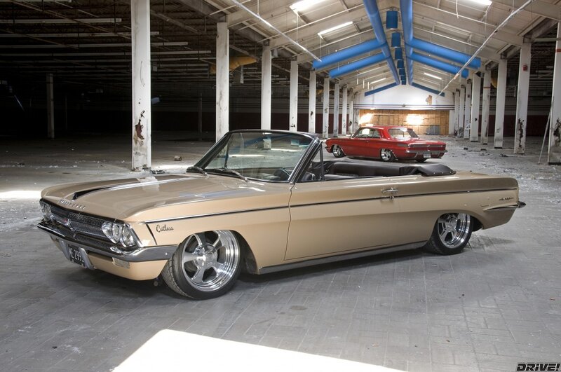 Beige Convertible Car