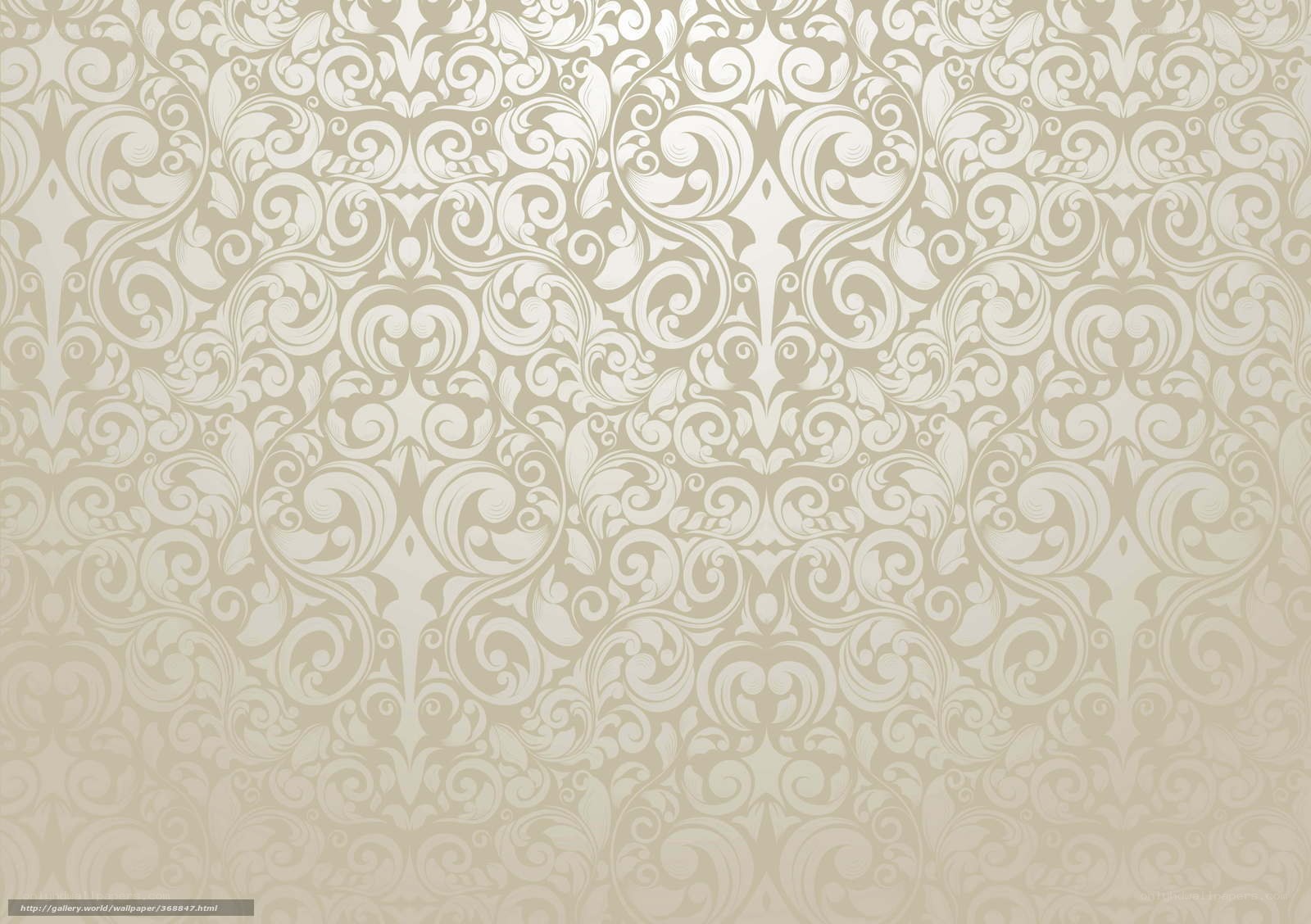 beige damask pattern