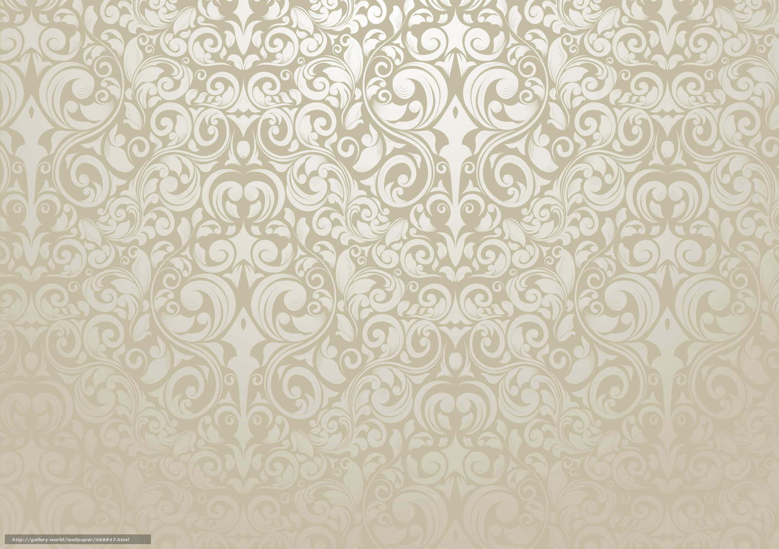beige damask pattern