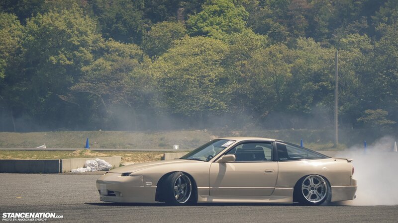 Beige Drift Car
