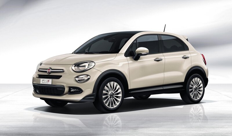 Beige Fiat 500x Car — Neutral