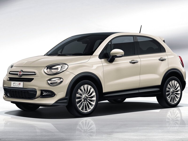 Beige Fiat 500x Car