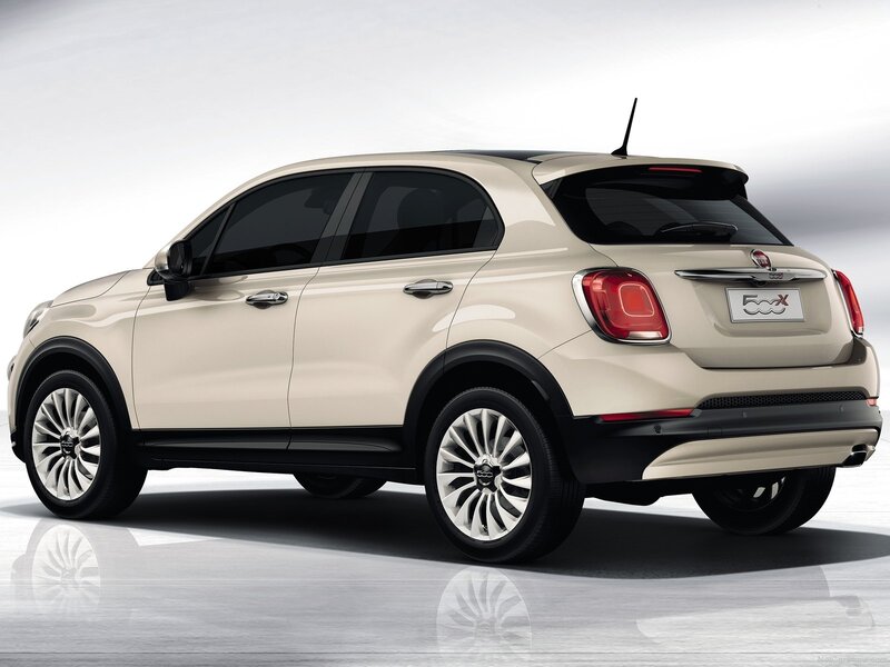 Beige Fiat 500x