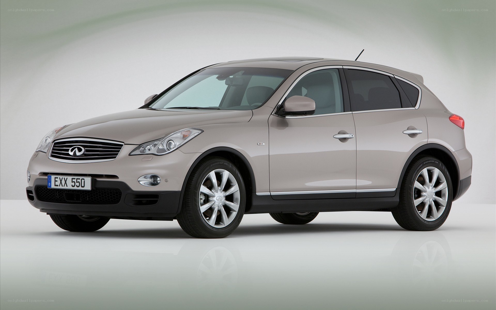 beige infiniti ex35 suv