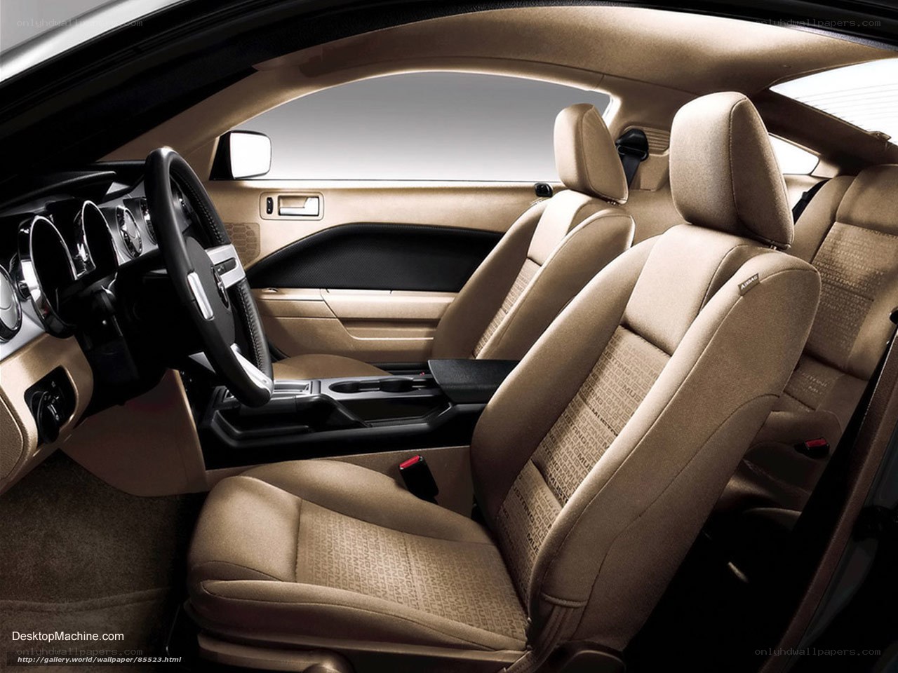 beige interior of a car
