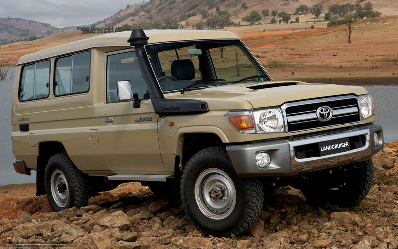 Beige Land Cruiser