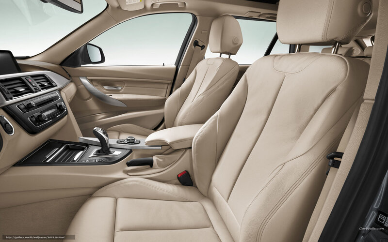 Beige Leather Car Interior — Neutral, Photograph, Seats