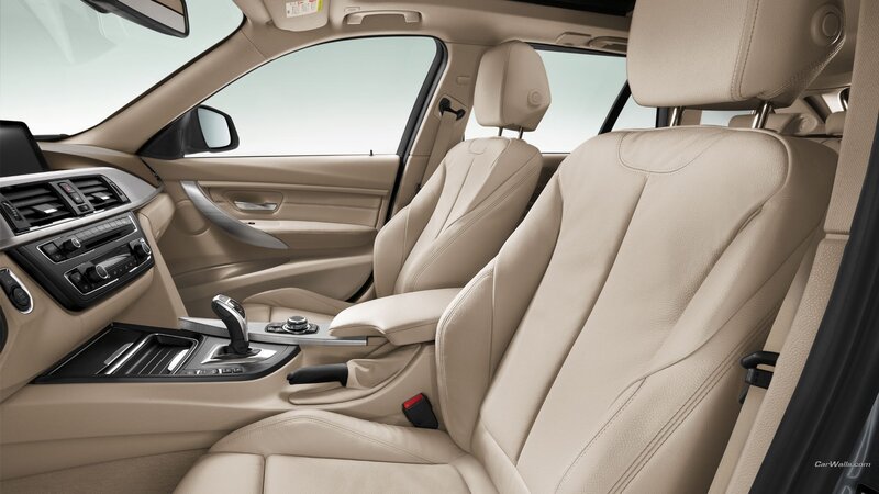 Beige Leather Car Interior — Neutral