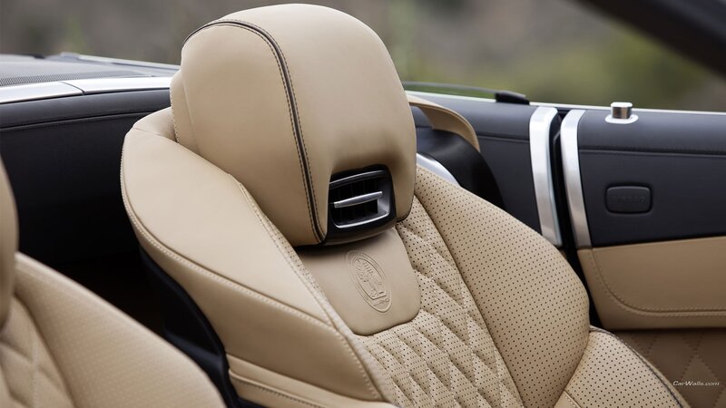 Beige Leather Car Seat