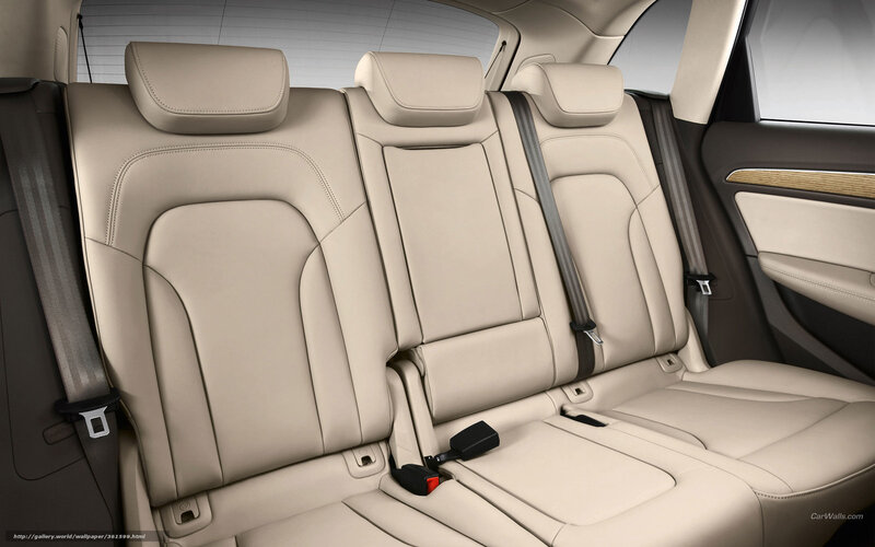 Beige Leather Car Seats — Neutral, Photograph, Seat Belts, Car Interior