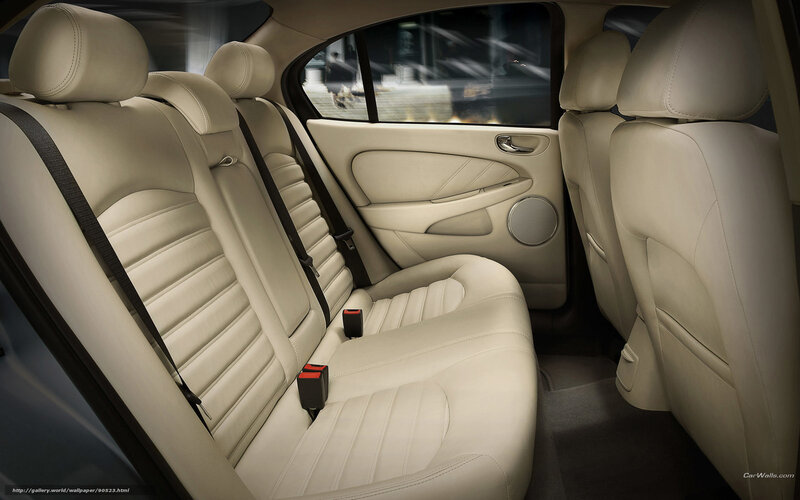 Beige Leather Car Seats — Neutral