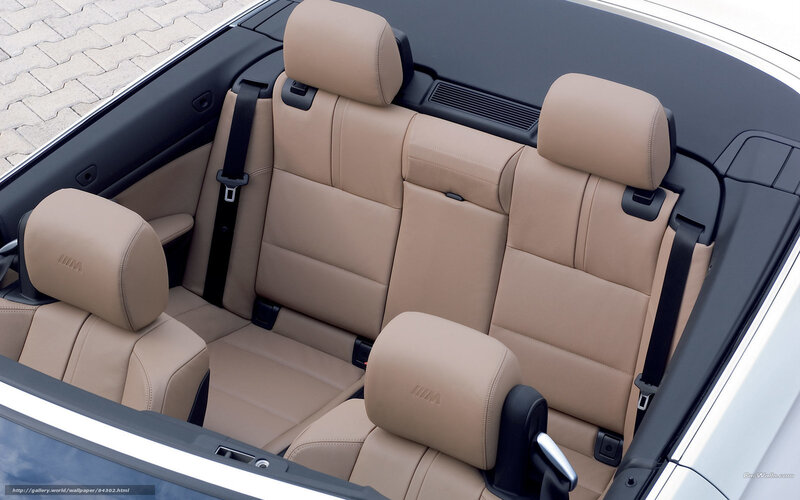 Beige Leather Car Seats — Tan