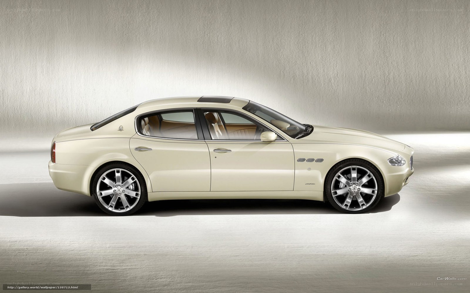 beige luxury sedan car