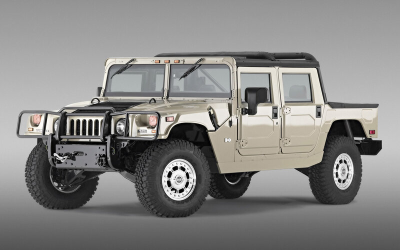 Beige Military Truck