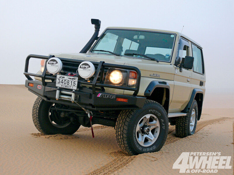 Beige Off-road Vehicle — Deserted