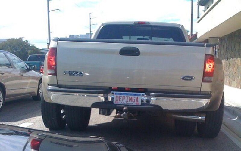Beige Pickup Truck