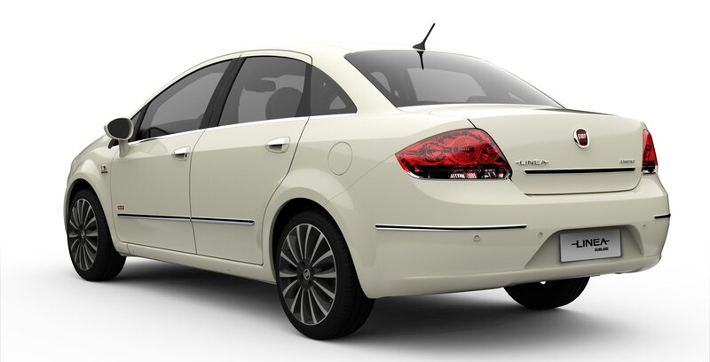 Beige Sedan Car — Neutral, 3d Render, Taillights