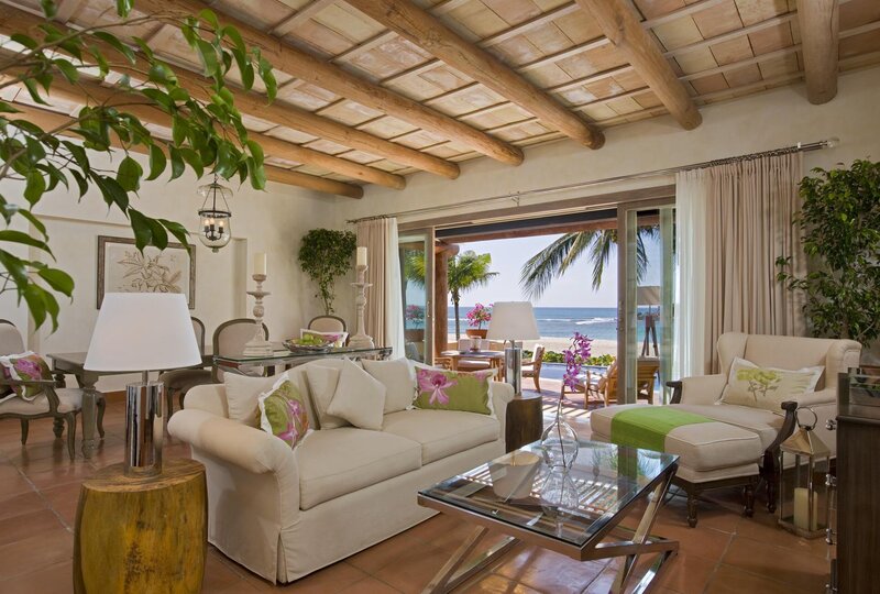 Beige Sofa in Living Room