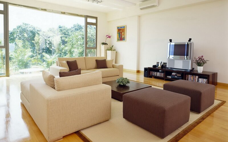 Beige Sofa Set