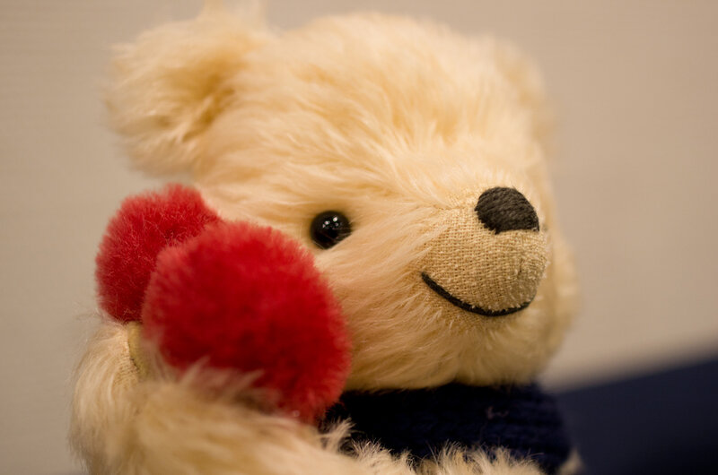 Beige Teddy Bear — Calm