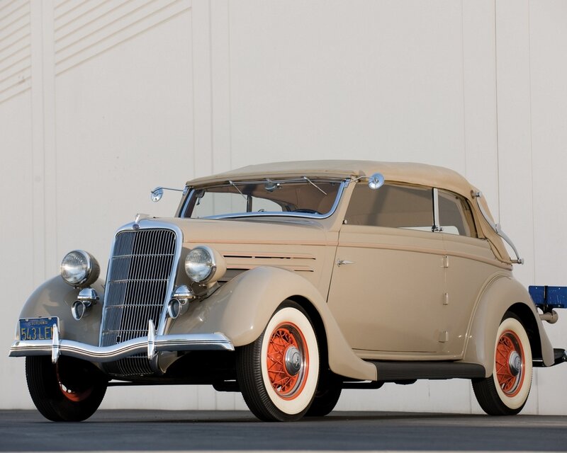 Beige Vintage Convertible — Calm