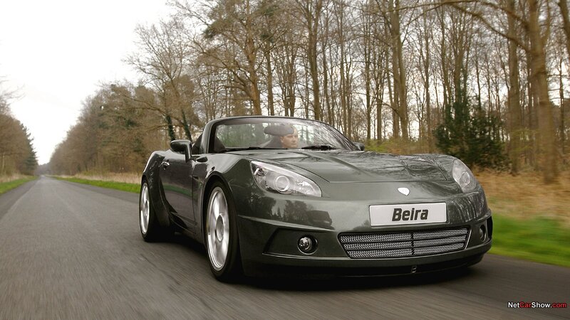 Beira sports car on a road