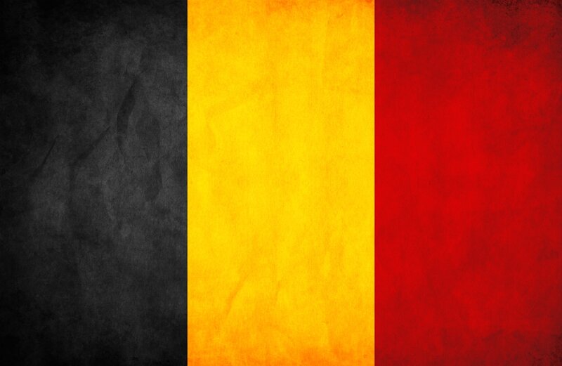 Belgian Flag — Black