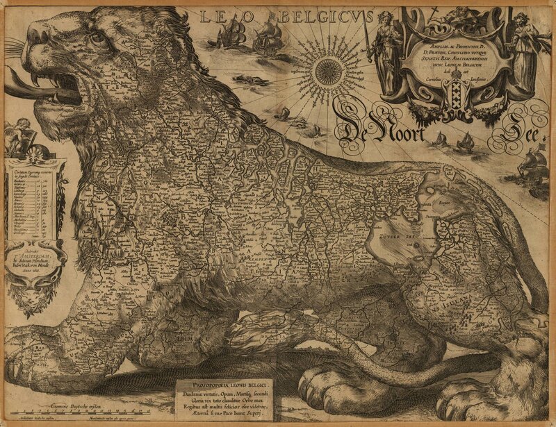 Belgian Lion Map