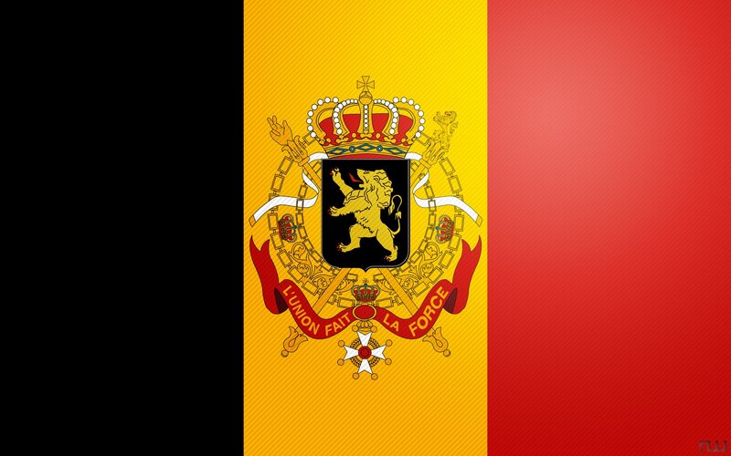 Belgian Military Flag