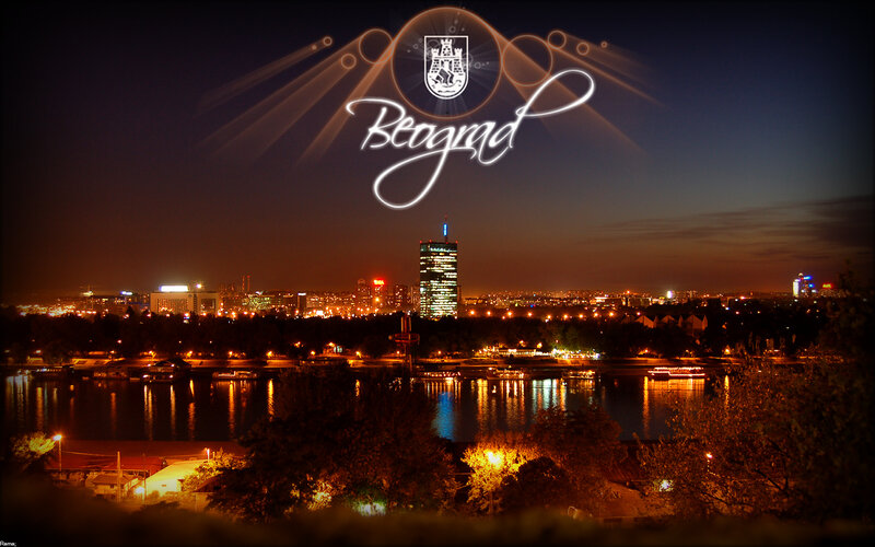 Belgrade City Skyline