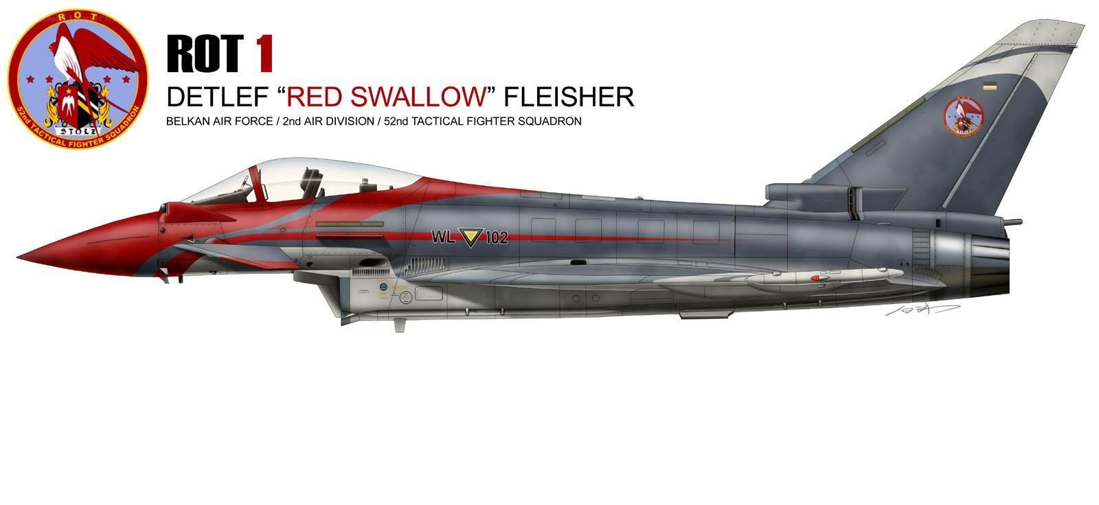 Belkan Air Force fighter jet