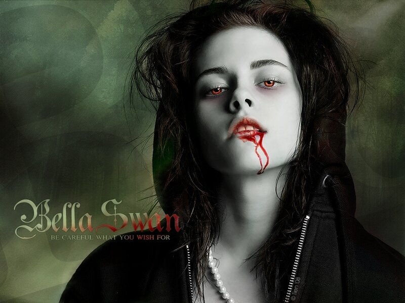Bella Swan vampire portrait
