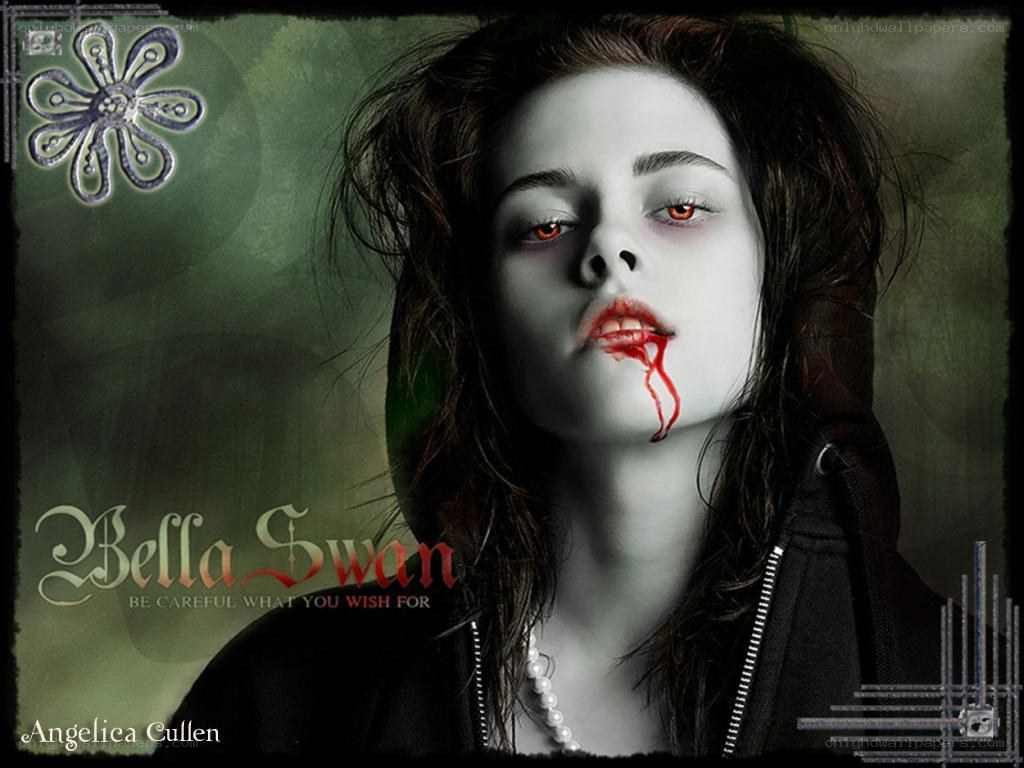 Bella Swan vampire portrait