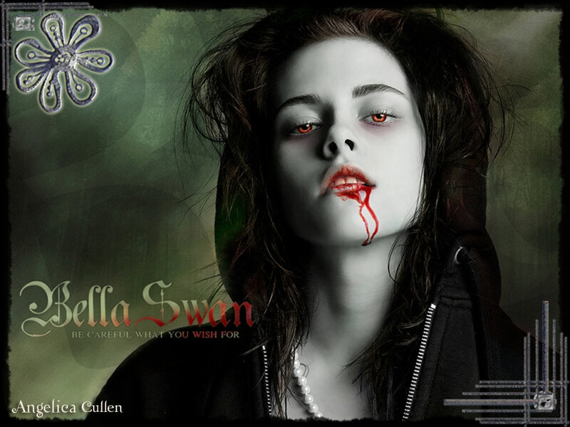 Bella Swan vampire portrait