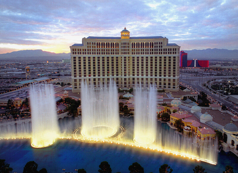 Bellagio Hotel and Fountains