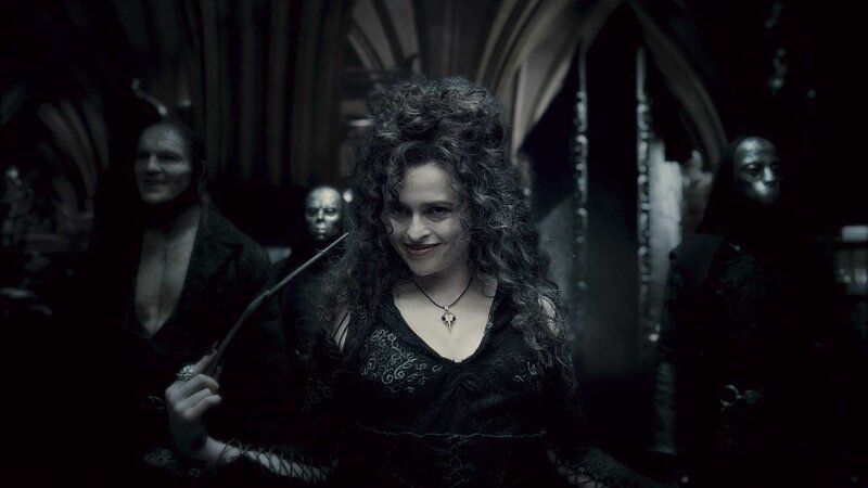 Bellatrix Lestrange in dark hall