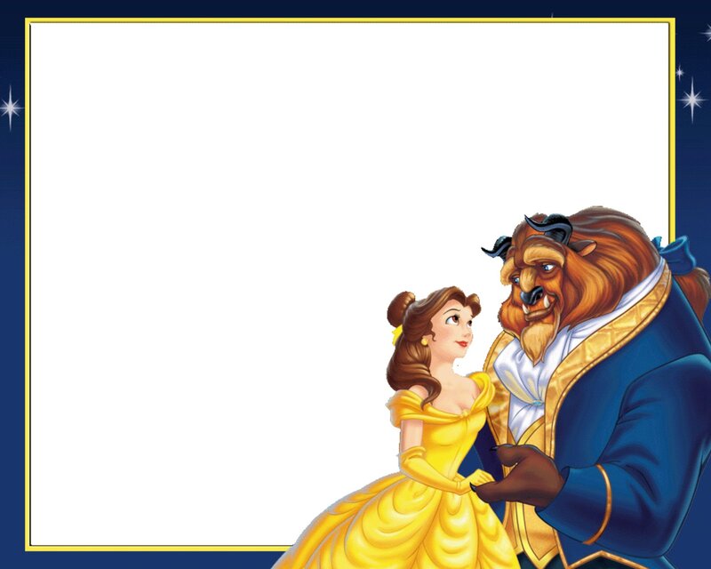 Belle and Beast Dancing — Yellow, Romantic, Night