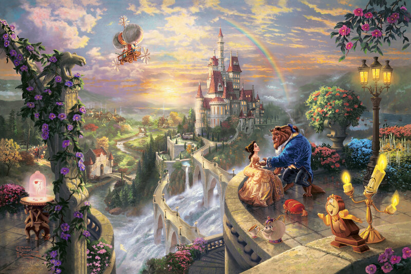 Belle and Beast on Balcony