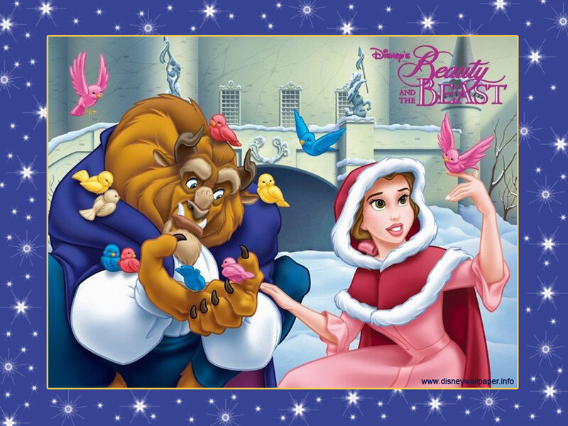 Belle and the Beast — Blue, Whimsical