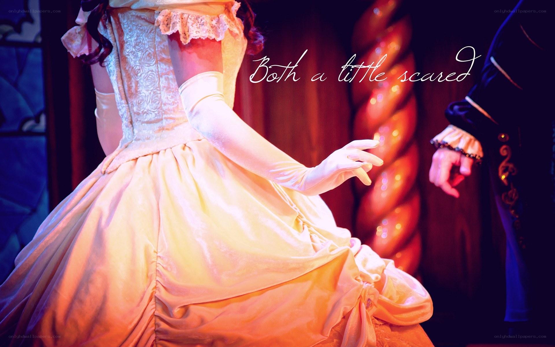 Belle and the Beast on stage