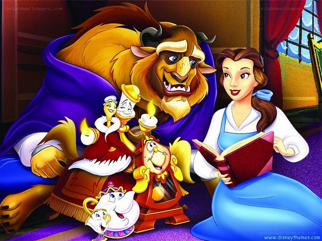 Belle and the Beast with friends