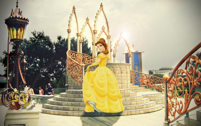 Belle Character Statue