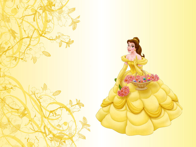 Belle Holding a Basket