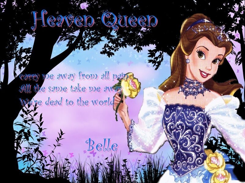 Belle Holding a Rose